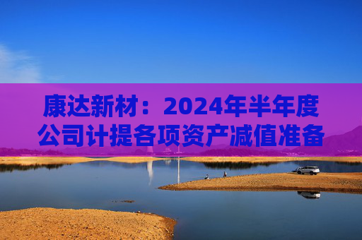 康达新材：2024年半年度公司计提各项资产减值准备合计约2354万元