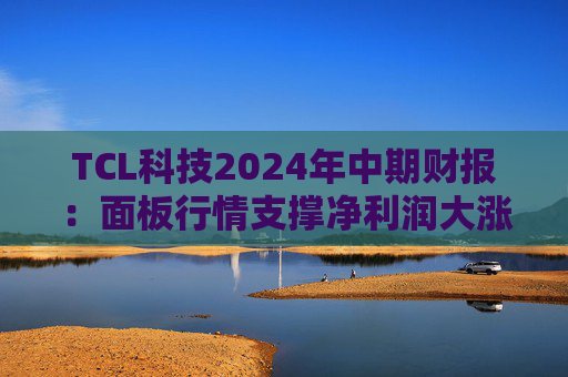 TCL科技2024年中期财报：面板行情支撑净利润大涨 光伏板块处于行业周期底部