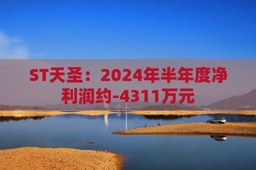 ST天圣：2024年半年度净利润约-4311万元