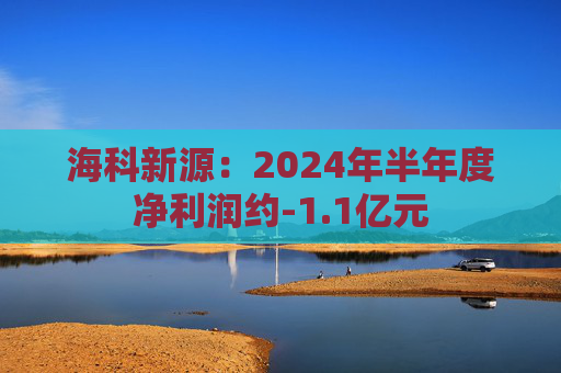 海科新源：2024年半年度净利润约-1.1亿元