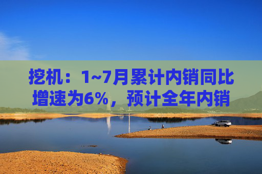 挖机：1~7月累计内销同比增速为6%，预计全年内销增速为5~10%