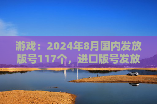 游戏：2024年8月国内发放版号117个，进口版号发放75个