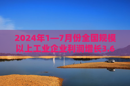 2024年1—7月份全国规模以上工业企业利润增长3.6%