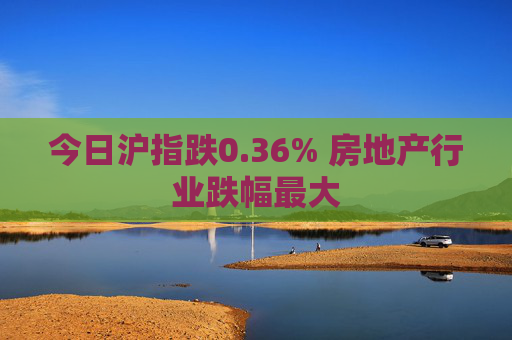 今日沪指跌0.36% 房地产行业跌幅最大