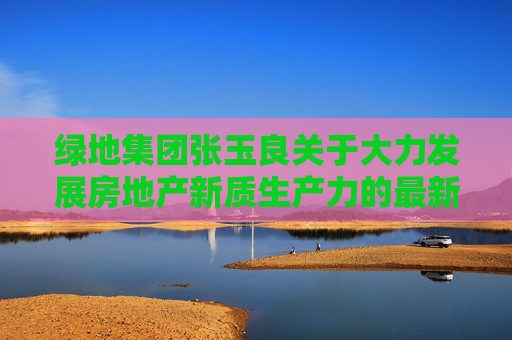 绿地集团张玉良关于大力发展房地产新质生产力的最新观点：应着力在“五新”上下功夫