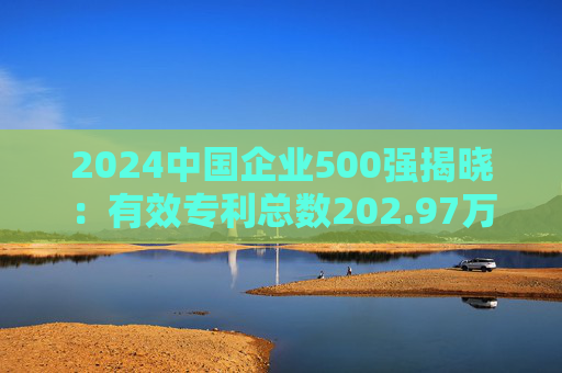 2024中国企业500强揭晓：有效专利总数202.97万件，增长7.66%