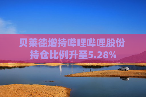 贝莱德增持哔哩哔哩股份 持仓比例升至5.28%