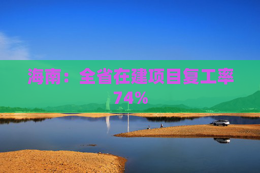 海南：全省在建项目复工率74%