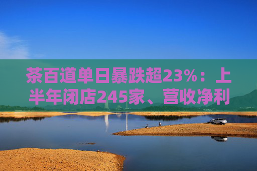 茶百道单日暴跌超23%：上半年闭店245家、营收净利双降 临时撤销现金派息