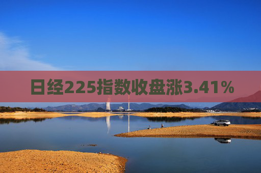 日经225指数收盘涨3.41%