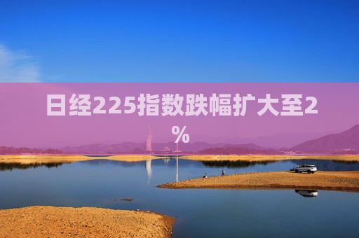 日经225指数跌幅扩大至2%