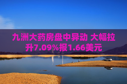 九洲大药房盘中异动 大幅拉升7.09%报1.66美元