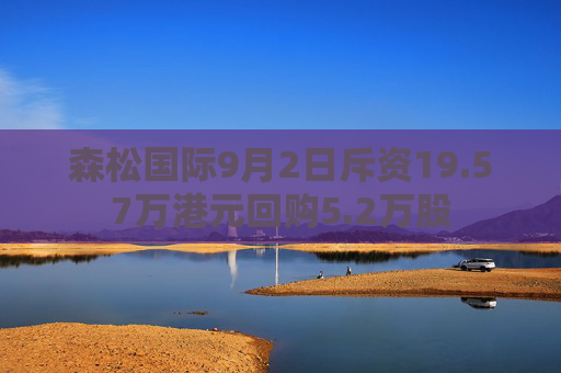 森松国际9月2日斥资19.57万港元回购5.2万股