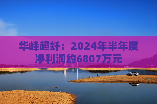 华峰超纤：2024年半年度净利润约6807万元