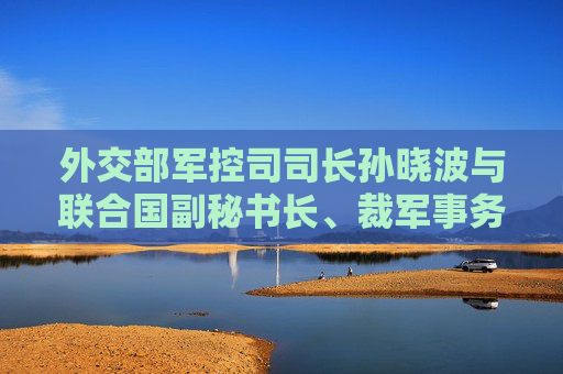 外交部军控司司长孙晓波与联合国副秘书长、裁军事务高级代表中满泉举行磋商