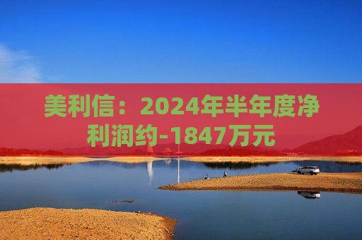 美利信：2024年半年度净利润约-1847万元