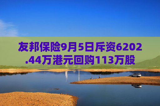 友邦保险9月5日斥资6202.44万港元回购113万股