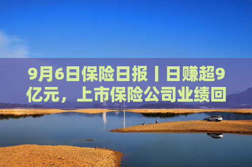 9月6日保险日报丨日赚超9亿元，上市保险公司业绩回暖！“报行合一”险企新业务价值率显著增长