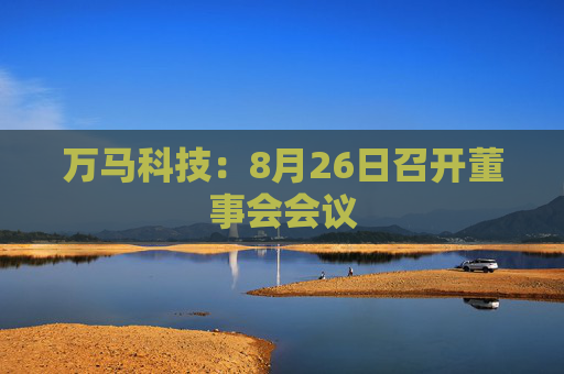 万马科技：8月26日召开董事会会议