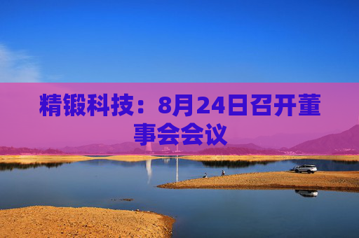 精锻科技：8月24日召开董事会会议