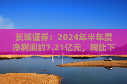 长城证券：2024年半年度净利润约7.21亿元，同比下降18.88%