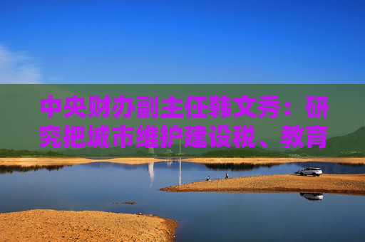 中央财办副主任韩文秀：研究把城市维护建设税、教育费附加、地方教育附加合并为地方附加税 授权地方在一定幅度内确定具体适用税率